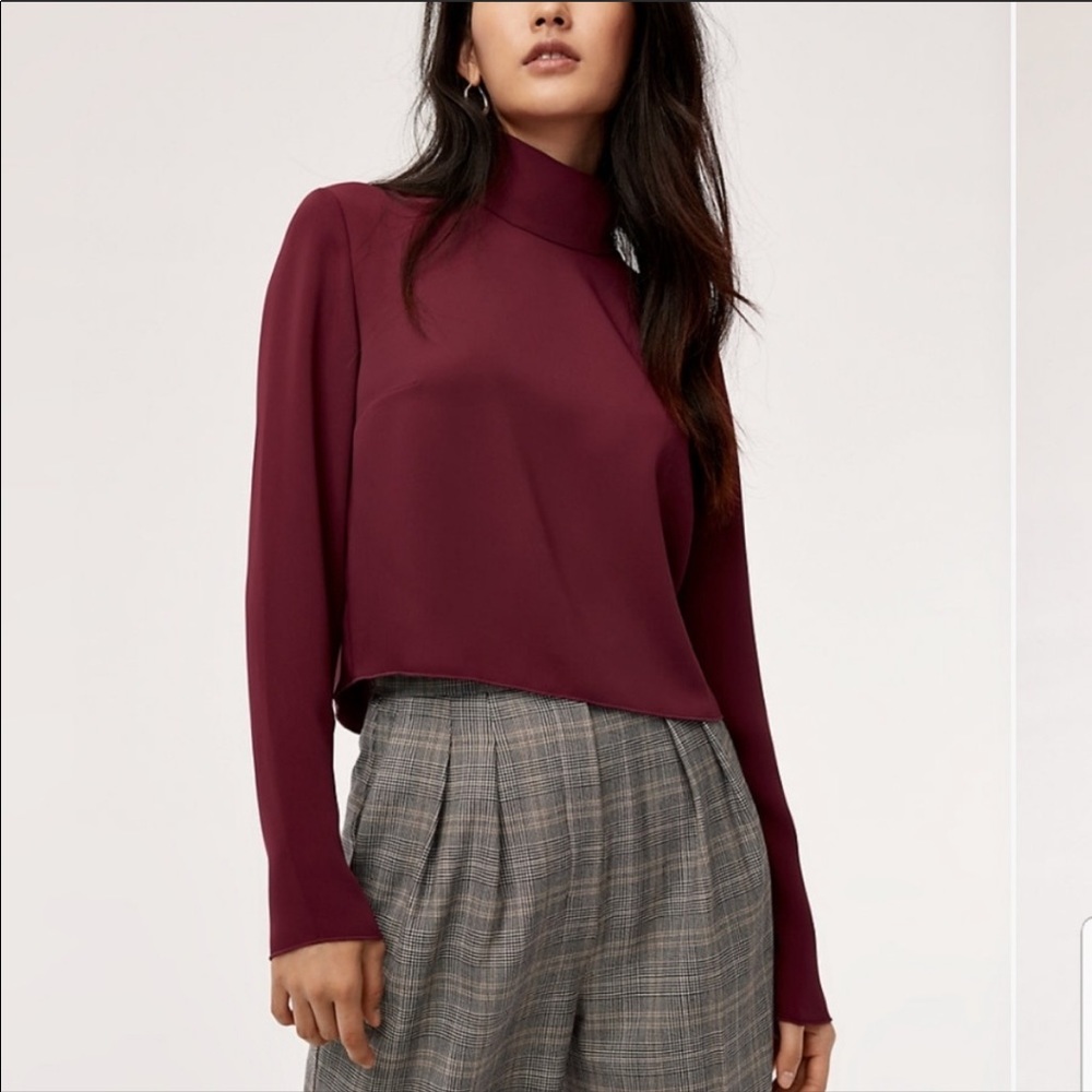 Babaton Rembrandt high neck blouse